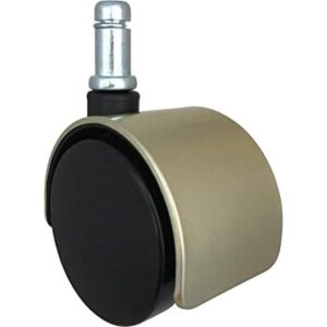 2 envejecido con capucha latón pulido Ruedas silla de_1