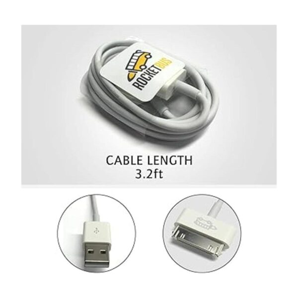 2 x rocketbus USB Sync cargador de carga cable Cord for_3
