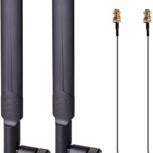 2 x 8dBi WiFi RPSMA Antena macho de 2.4 GHz 5.8 GHz de_1