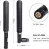 2 x 8dBi WiFi RPSMA Antena macho de 2.4 GHz 5.8 GHz de_3
