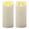2 velas de pilar LED de 3.0 x 7.0 in resistentes al agua_1