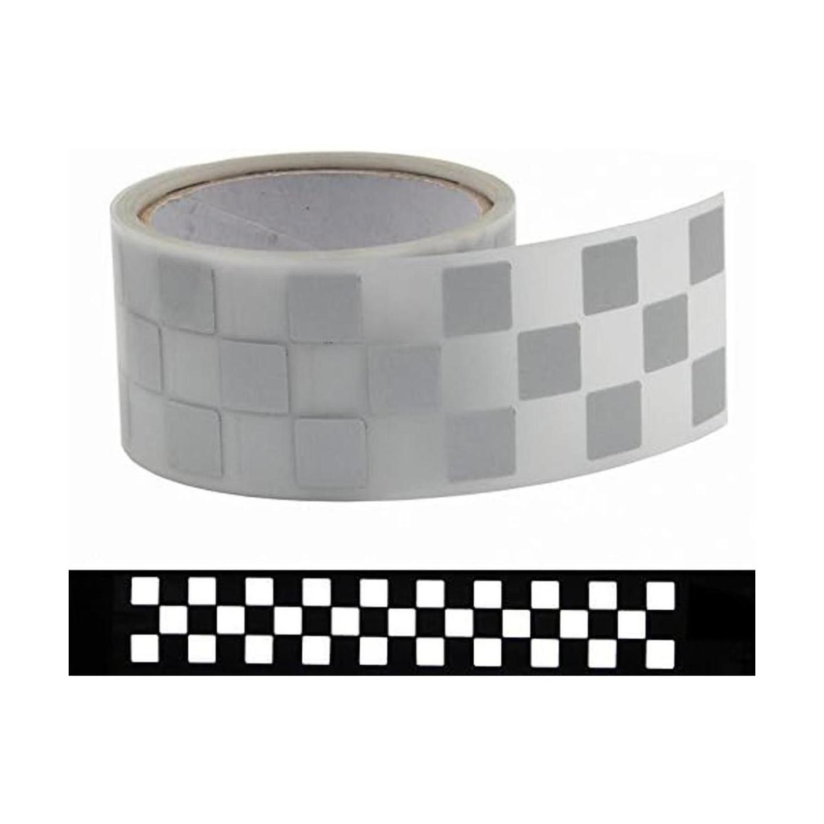 2 plata de Seguridad Reflectante hierro en cinta ropa de