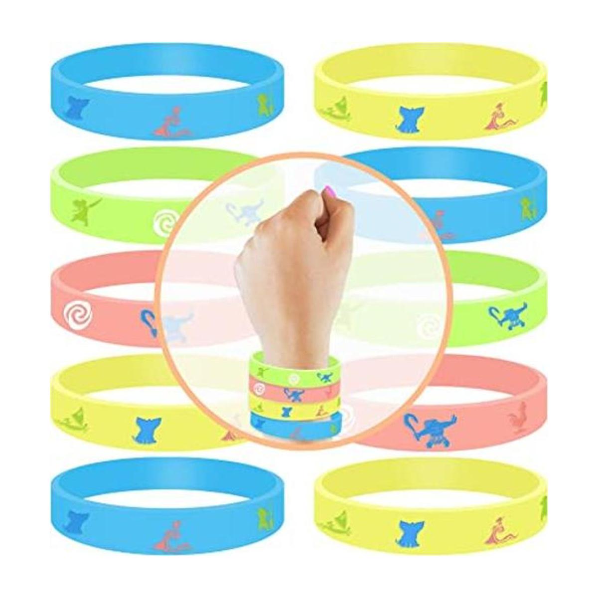 20 PC Harry Potter silicona pulserasniños favores de