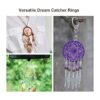 20 anillos de atrapasueños de metal para atrapasueños