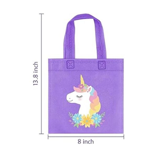 20 bolsas de recuerdos de fiesta de unicornio arcoíris_3