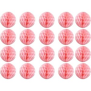20 bolas de flores de panal de abeja para fiesta_1