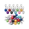 20 colgantes de perlas de colores con cierre de langosta