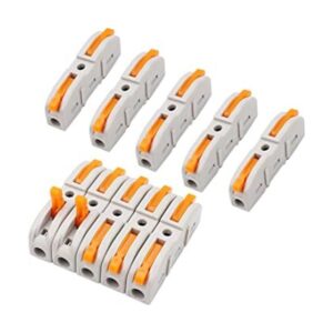 20 conectores de cable compactos de 1 conductor