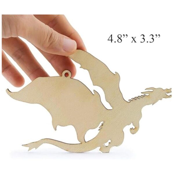 20 dragones de madera para decoración de fiestas o_2