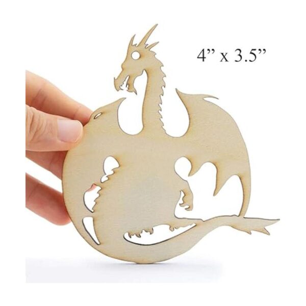 20 dragones de madera para decoración de fiestas o_3