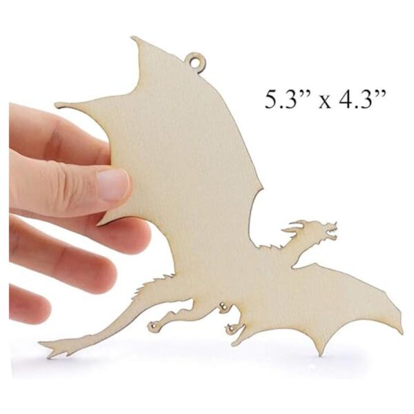20 dragones de madera para decoración de fiestas o_4