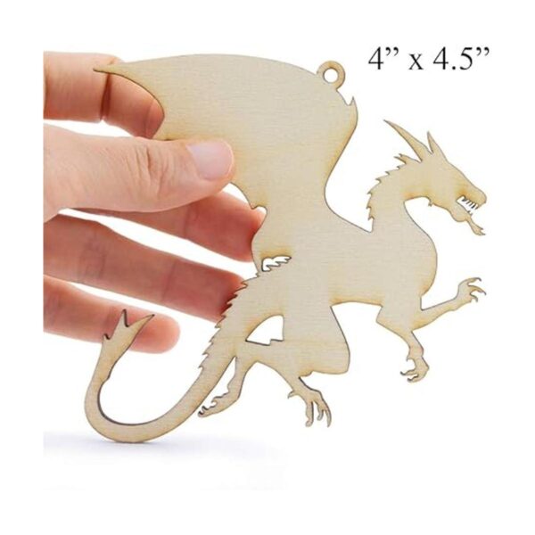 20 dragones de madera para decoración de fiestas o_5