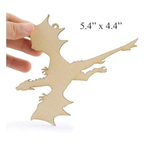 20 dragones de madera para decoración de fiestas o_6