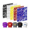 20 hojas de 880 letras termoadhesivas para ropa 2