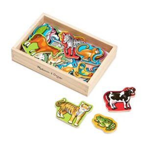 20 imanes de madera Melissa Doug Multicolor_1