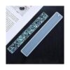 20 moldes rectangulares de silicona de 5.5 pulgadas para