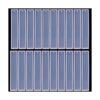 20 moldes rectangulares de silicona de 5.5 pulgadas para