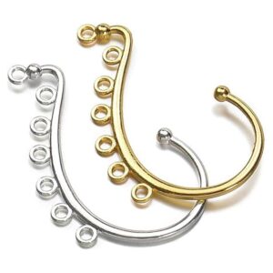 20 pendientes de oreja con 7 agujeros para la oreja sin_1