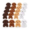 20 piezas de mini perros de peluche pequeños lindo_1