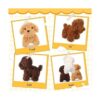 20 piezas de mini perros de peluche pequeños lindo_3