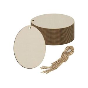 20 piezas de madera de huevo para manualidades adornos