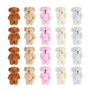 20 piezas de pequeños osos de peluche pequeños de peluche_1