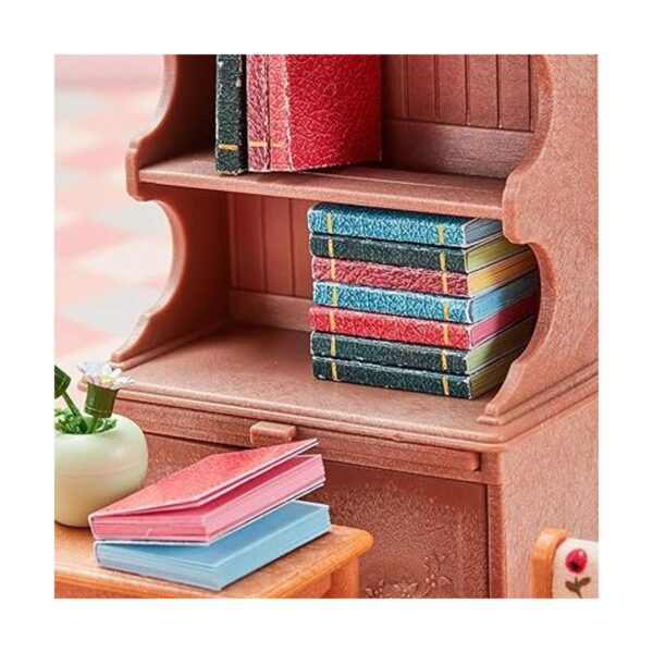 20 piezas de miniaturas a escala 112 libros de casa de