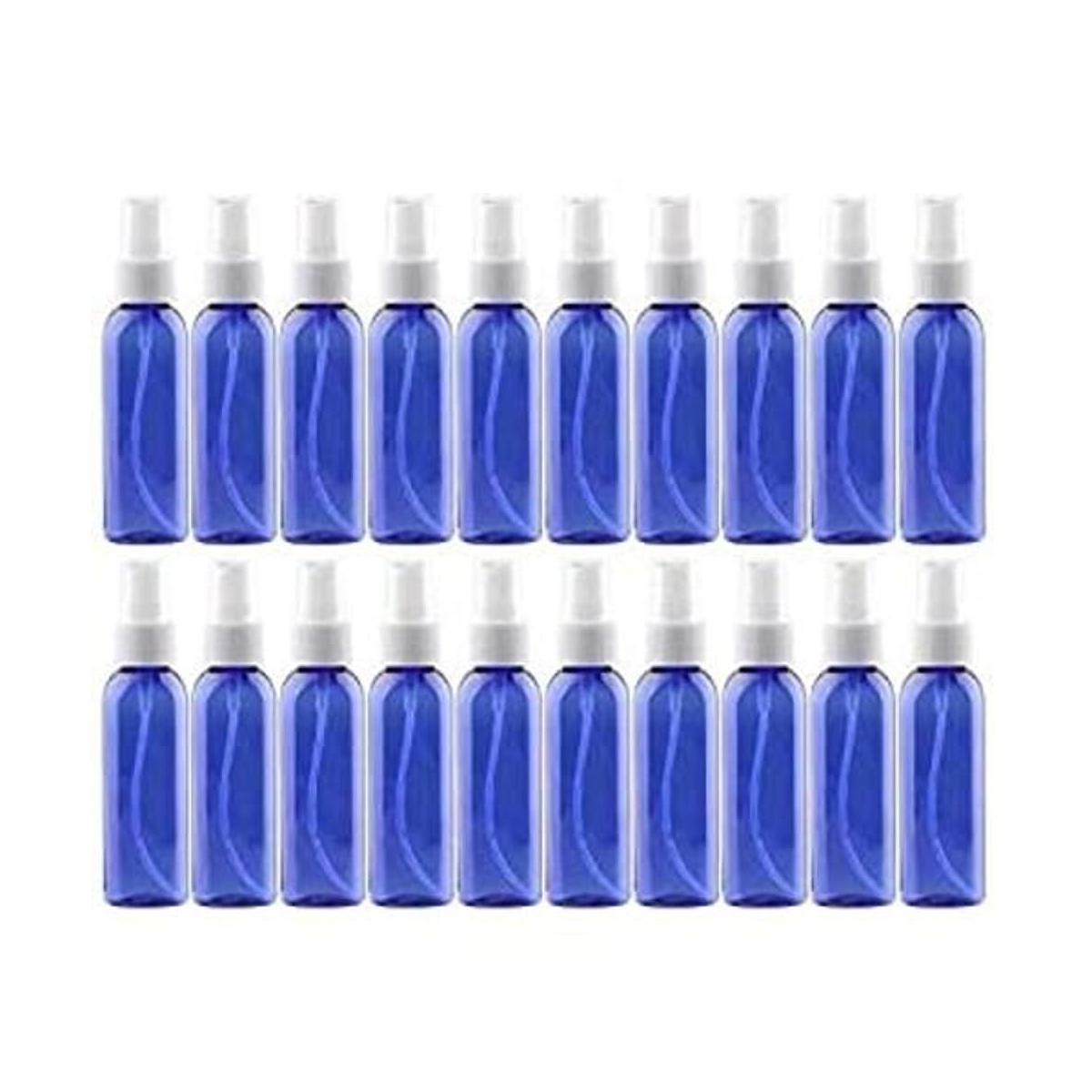 20 piezas de rociadores de spray de plástico azul vacío