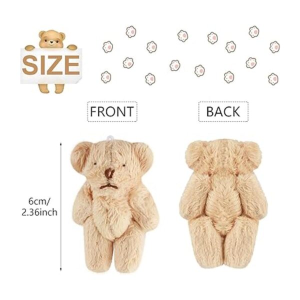 20 piezas de pequeños osos de peluche pequeños de peluche_2