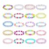 20 pulseras de cuentas para niña bonitas pulseras de_1