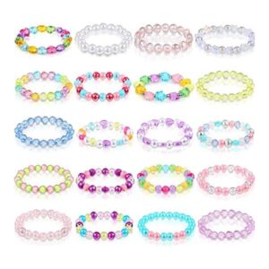 20 pulseras de cuentas para niña bonitas pulseras de_1