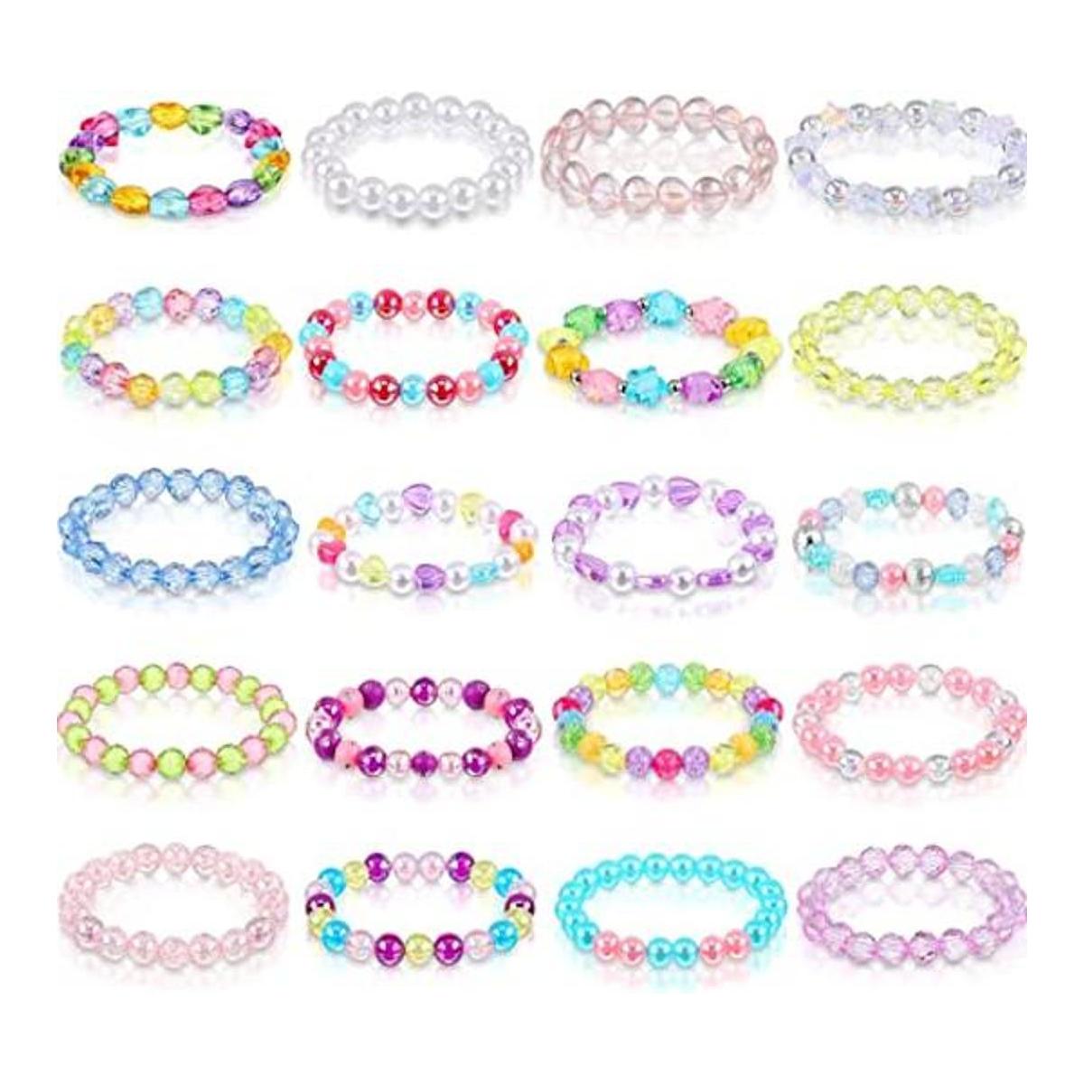 20 pulseras de cuentas para niña bonitas pulseras de