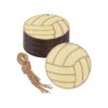 20 piezas de voleibol en forma de madera sin terminar_1
