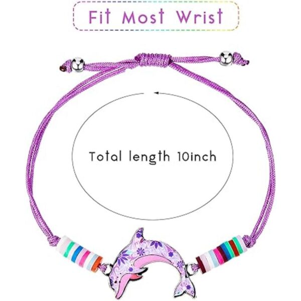 20 pulseras de unicornio pulseras de amistad para niñas y_2
