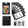 200 bolsas de Mylar resellables de 5 x 8 pulgadas con_1