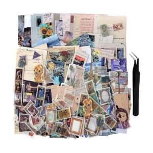 200 calcomanías artísticas para suministros de diario