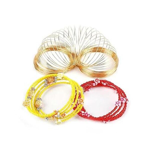 200 bucles joyería rebordear alambre memoria brazalete_3