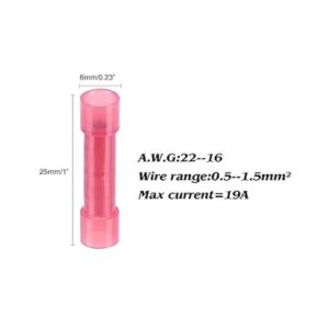 200 conectores de cable de nailon PA66 de 22 a 16 AWG_2