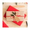 200 etiquetas de regalo con cadena de papel kraft