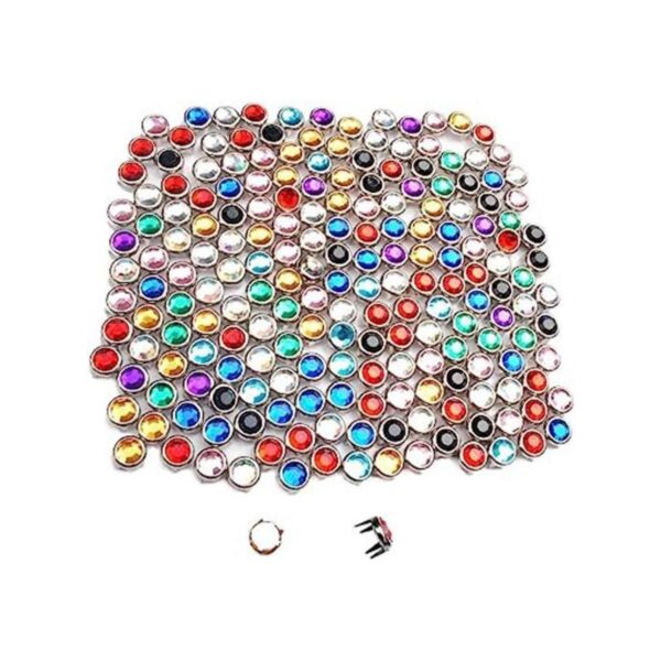 200 tachuelas de diamantes de imitación de 0.315 in_1
