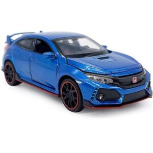 2017 Civic Type R Modelo Coche Hatchback Deportes Diecast_1