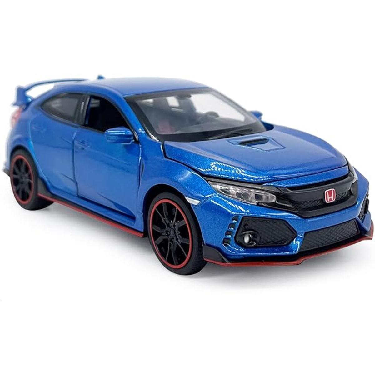 2017 Civic Type R Modelo Coche Hatchback Deportes Diecast