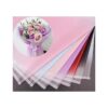 21 hojas7 colores de papel de regalo suministros de ramo