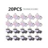 20pcs Esmalte Vaca Encantos Colgantes Encantos Animal