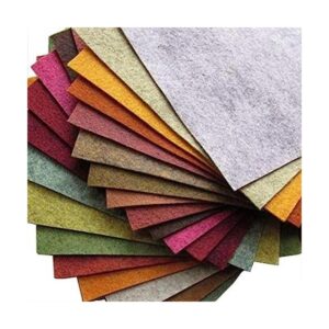 21 hojas de fieltro colección de colores de otoño de 6 x_1