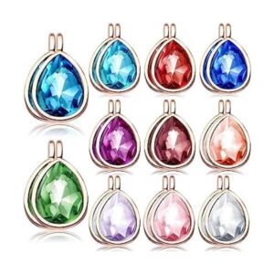22 abalorios de cristal colgantes de diamantes de