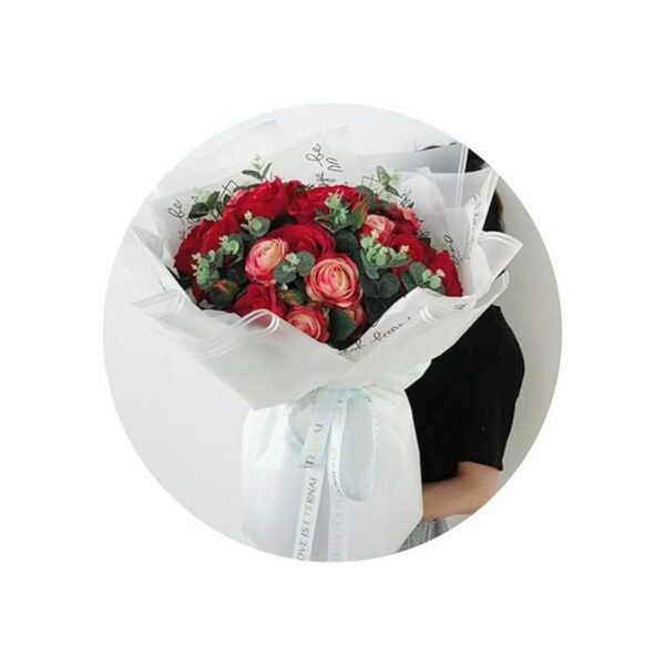 21 hojas7 colores de papel de regalo suministros de ramo