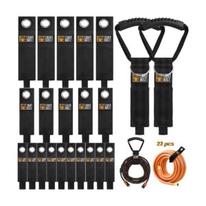 22 correas de almacenamiento de cables de extensión
