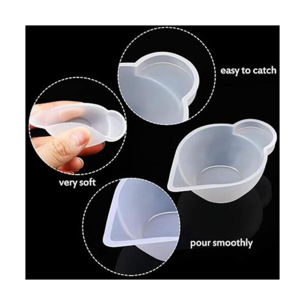23 piezas de silicona molde taza dispensadores mini taza