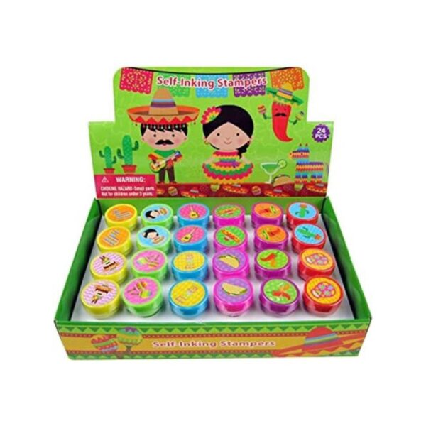 24 Pcs Fiesta Stampers para niños_1
